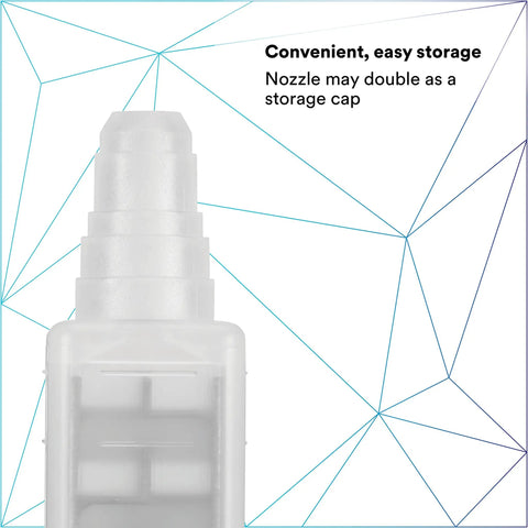 Heavy Duty Cascade Mixing Nozzle For Two Part Adhesives And Foams Works With Manual And Pneumatic Applicators Easy Cleanup Disposable Nozzles 1 Pack Of 6 Per Bag, white cap