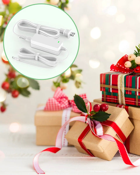 Power Cord Replacement For Cricut Cutting Machines Like Explore Air 2 Expression 2 Explore Air Explore One Create Mini And More 18V Charger Power Supply White, white cord and adapter