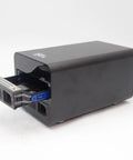 Plug And Play Dual Bay Raid Hard Drive Enclosure Packing Hella Fast Usb 3 1 Gen 2 Type C To Sata supports dual SATA drives in black metal chassis.