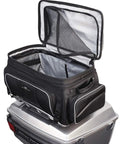 Open Route 1 Traveler Tour Trunk Bag For Motorcycles Ride Ready With UltraMax Fade Resistant Fabric And Lifetime Warranty Water