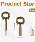 Antique brass lamp turn-knob switches with 1/2" extensions; two-piece vintage metal socket key set for lamps