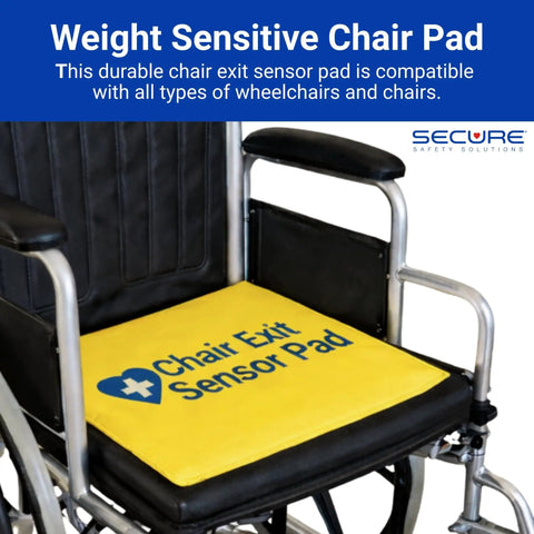 Caregiver Must Have Chair Exit Alarm For Senior Fall Prevention And Dementia Care With Instant Wireless Alert Siren No Hassle Auto Reset Sensor For Wheelchair Safety And Solid Peace Of Mind Protection