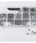 Thinking Process: stainless steel hex socket set screws assortment in compartment box, M3 M4 M5 M6 M8