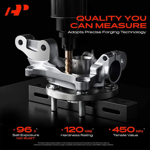 Front Right Suspension Knuckle With Ball Joint For Chrysler 300 2012-2023 V6 3.6L V8 5.7L RWD Dodge Challenger 2012-2023 Coupe Charger 2012-2023 Sedan Without Brembo Brakes Passenger Side For Your Ride, forged metal