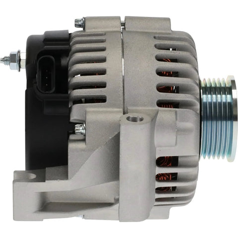 Side view of New 12V 10A PMA Alternator Replacement For 2002 2004 Buick Regal Chevy Impala Monte Carlo V6 3 8L Bolt In Fit