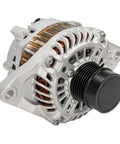 Beefed Up Direct Replacement High Output 12V 115A Alternator For Chrysler 200 2011 2013, Dodge Avenger 2008 2013, Jeep Compass Patriot 2007 2017 Replaces 4801323AB A2TJ0481 11231N front view