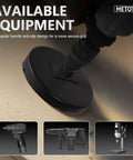 METOTY 22-piece hole saw set with high-carbon steel blades, 19–152 mm range, black; three tools pictured.