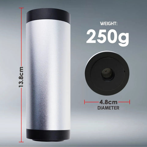Easy To Use Sound Level Calibrator For Decibel Meters And Microphones With 94dB And 114dB Output Levels, cylinder design, 250g