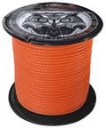 GM Climbing Throw Line 2.2mm 180ft Orange UHMWPE Cord, 1000lb Strength on spool for tree climbing and arborist work