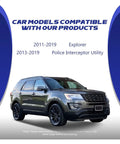2011-2019 Explorer compatible with 2Pcs Front Lower Control Arm Bushings Suspension Kit for smoother handling and quieter performance.