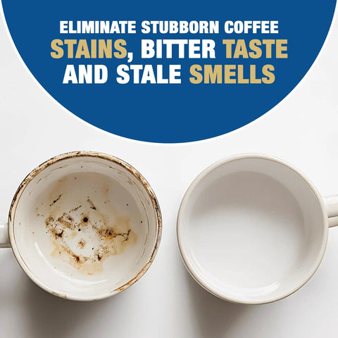 Coffee Maker Cleaner Two Pack 12 Oz Bottles Removes Stains And Oily Residue From Espresso Machines Carafes Thermoses Drip Coffee Pots