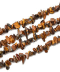 Yellow Tiger Eye Chip Beads 5-8mm DIY Jewelry Making Strand 34 Inch Loose Stones No Clasp Natural Healing Gemstones