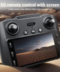 Remote control with LCD for HD Dual Camera FPV Drone With Obstacle Avoidance, 5G WiFi RC Quadcopter With App Control And LCD Display
