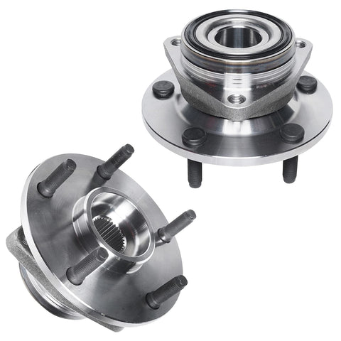 4x4 Front Wheel Bearing Hub Kit For Dodge Ram 1500 1994 1995 1996 1997 1998 1999 Includes 2 Front Wheel Hub Bearings Assemblies And 2 U Joint CV
