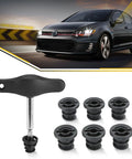 Oil Drain Plug Kit 1 Set With Install Tool 06L103801 Exact OEM Fit For Audi A1 A3 A4 A5 Q3 Q5 And Volkswagen Golf GTI with car