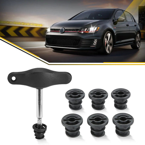 Oil Drain Plug Kit 1 Set With Install Tool 06L103801 Exact OEM Fit For Audi A1 A3 A4 A5 Q3 Q5 And Volkswagen Golf GTI with car