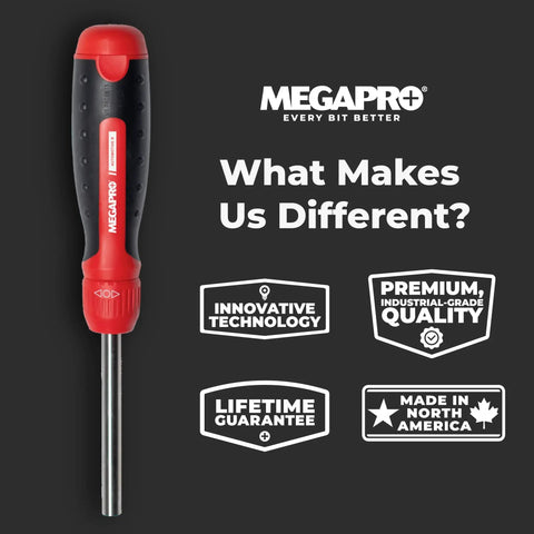 1 Inch 13 In 1 Ratcheting Automotive Driver Bit Set With Pullout Cartridge Red Handle Workhorse Build Pro Grade Alloy Steel