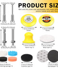 All In One Pro Grade Drill Polishing Kit For DIYers With 215 Pcs 3 Inch Wet Dry Sandpaper Grit 60 To 10000 Buffing Pads