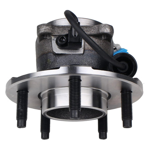 Front view of Rear Wheel Hub Bearing Assembly For 2002-2007 Saturn Vue, 2005-2006 Chevy Equinox, And 2006 Pontiac Torrent, 5 Lug With ABS