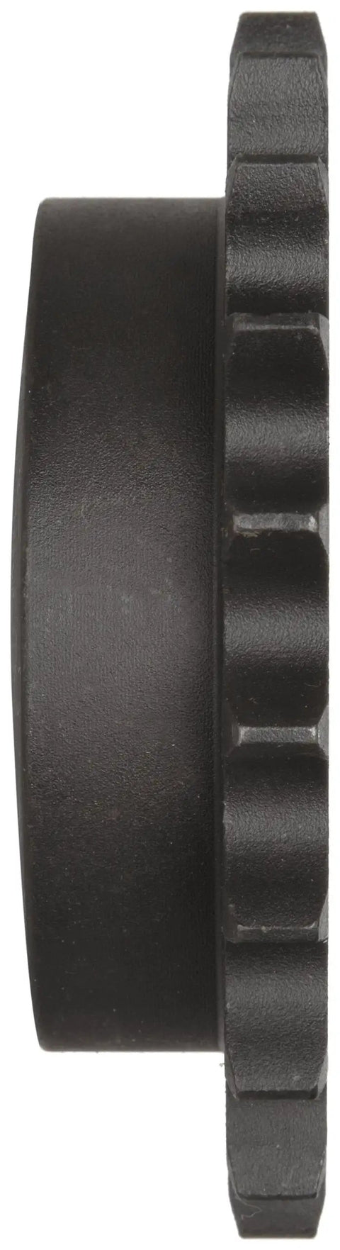 Side view of Type B Reboreable Roller Chain Sprocket for 50 Chain Size, 0.625 Inch Pitch, 30 Teeth, 0.75 Inch Bore, 3.25 Inch Hub