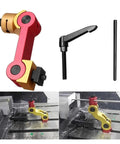 Universal Cnc Mill Workpiece Positioner Built Tough With Adjustable Height Angle And Zero Slack Clamping, precision tool for milling.