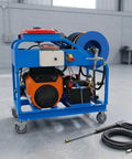 Heavy Duty High Pressure Hydro Jet Drain Cleaner For Sewer Lines And Underground Pipelines Pro Grade Pipe Cleaning System