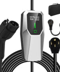 Top Shelf Portable Level One And Two Electric Vehicle Charger Built For SAE J1772 with 20FT cord and dual plug adapters.