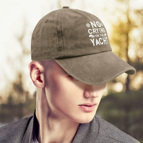 Men's Lightweight Ventilated Cap With Top Hole For Maximum Breathability All Season Comfort Trendy Street Style Hat For Men