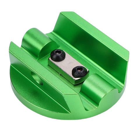Beefy Aluminum Ball Head Adapter For Telescopes And Mounts, green aluminum alloy, ultra precise stability for star trackers