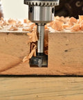 Pro Grade Forstner Drill Bit Eleven Sixteenth Inch 17.5mm YG8 Carbide 91HRA Heavy Duty Precision Cutter in hardwood