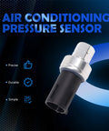 AC Pressure Switch Sensor For Ford And Lincoln Cars Plug In Ready Air Conditioning Clutch Pressure Switch Replacement Fits Expedition F150 Fiesta Focus Mazda And More Replaces 4673935 6F9319D594AA 6F9Z19D594AA shown with features, precise, durable, simple.