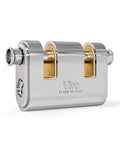 Panzer 2 Independent Locking Rod Padlock With Dual Bars Built Beefy For Real Security Heavy Duty Lock 86 Mm Body 12 Mm Rod Diameter