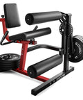 4 In 1 Leg Extension And Curl Machine For Home Gym Built To Crush Leg Day Adjustable Plate Loaded Leg Curl And Extension Machine