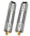 3 Fold Full Extension Drawer Runners And Cabinet Slides Heavy Duty Ball Bearing Rails For Cabinets Tool Boxes And RVs Quiet Smooth Glide 700mm 28 Inch