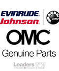 Logos for Evinrude, Johnson, BRP, and OMC Genuine Parts related to OEM 10 Foot Remote Control Cable For Outboard Motors 173110 0173110
