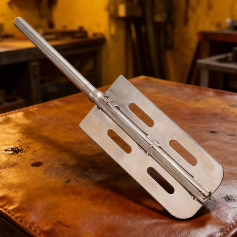 Hog Hair Shaver Portable Stainless Steel Hand Hog Dehairing Tool For Livestock Sheep Cattle In Workshop Slaughterhouse A Real Workhorse Pro Grade Built To Last With Wear Resistant Grooves For Quick Grooming And Clean Butchering, stainless steel