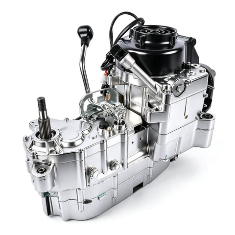 230 CC GY6 ATV Engine Replacement With Reverse And Balance Shaft For Go Kart 4 Stroke CVT 1 Cylinder Air Cooled Electric Start CDI Ignition