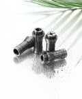 4 Piece 1/4 To 1/8 Inch Die Grinder Collet Adapter Set, Durable Iron Build, Silver Finish, Perfect For Metalworking And Woodworking