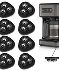 8 Pack Self Adhesive Appliance Sliders With 360 Degree Swivel Mini Caster Wheels for Coffee Makers and Small Furniture