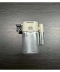 Capsule Coffee Machine Water Tank Replacement Kit With Milk Tube And Milk Cup Mat, Replacement Parts Compatible With Popular Capsule Machines, F111 EN500 Water Tank Cover Included, Easy Clean Milk Tank Accessory, shown from the front on a dark background.