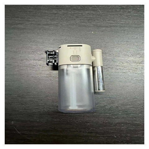 Front view of Water Tank And Milk Pipe Kit For F111 EN500 Capsule Coffee Machines, includes milk cup cushion and water tank cover.