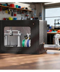 All In One 3D Printer Enclosure With LED Light Filament Dryer Fume Extractor And Ventilation featuring transparent window