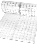 Sheets showing Must Have 600 Pcs Self Adhesive Nylon Dots 0.59 Inch Diameter Hook And Loop Dots With Adhesive 300 Pairs For Classroom Office