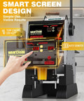 Pro Grade Cup Sealer For Bubble Tea And Coffee, Semi Automatic Electric Boba Sealer With Auto Film Alignment in use