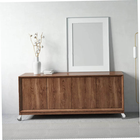 Wooden sideboard on door roller wheels for sliding wardrobe and barn doors anti droop support wheel for garden gates and yard fences.