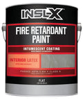 Fire Retardant Latex Paint For Walls White 1 Gallon Low VOC Intumescent Coating That Slows Flame Spread DIY Friendly And Pro Grade