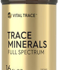Liquid Trace Minerals With Magnesium Chloride Sodium And Potassium For Everyday Wellness 16 Fl Oz bottle front view