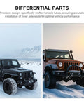 Front Axle Seal Installation Tool Kit For Off Road Vehicle Dana Axles Shaft Type Seal Puller With Differential Bearing Remover shown with two off-road vehicles in snowy terrain.