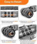 Keyless 5 Digit Bike Lock For Bikes Motorcycles Scooters And Gates With High Security Combination Dial 4.9 Ft Length Reset Steps