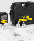 Half Inch Drive Digital Torque Adapter With Color Display And Alerts 1 Percent Accuracy 12.5 To 250 FtLb Range in case